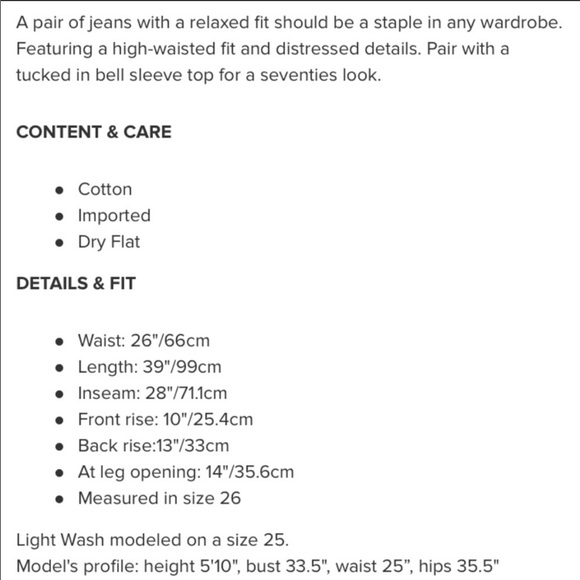 Century High Rise Girlfriend Jeans Size 27 NWT - Picture 5 of 8